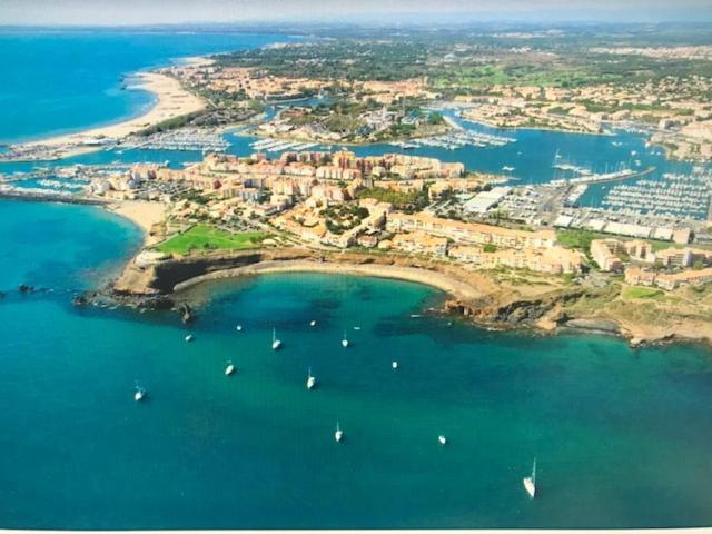 Studio Avec Belle Vue Sur Le Port Agde Exterior foto
